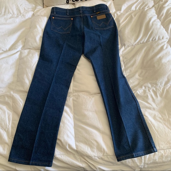 wrangler cowboy cut jeans men women 35 - Picture 3 of 9